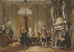Iltakokous, Alankomaat, 1700-luvun puoliväli